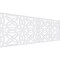 Ekena Millwork Set of Four Panels for 94 1/2"W x 32 1/4"H Baytown Fretwork Wainscot Wall Paneling WPKP16X01X47BYT - alternate 1